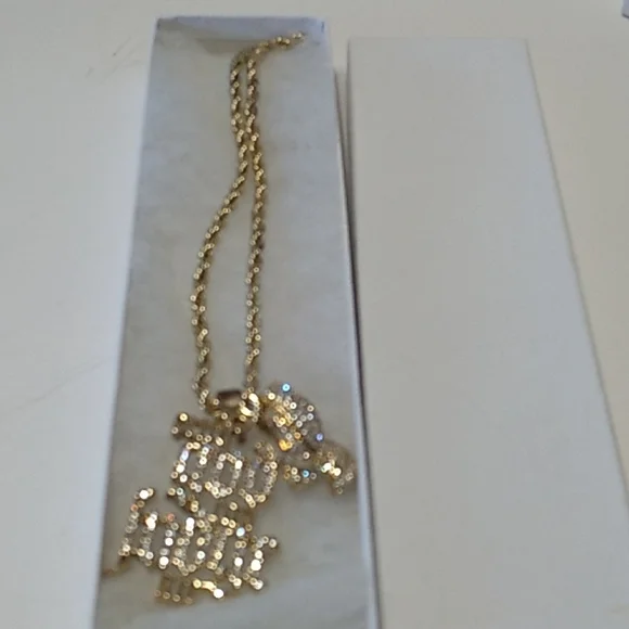 Only God Can Judge Me & 24 " Rope Chain Necklace and Praying Hands Iced Pendant - Picture 7 of 7